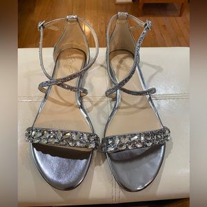 Badgley Mischka Jewel Sandals size 10